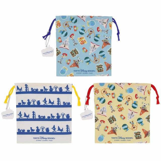 きんちゃくセット 2,200円｜3枚セット｜サイズ：縦約17×横約16cm