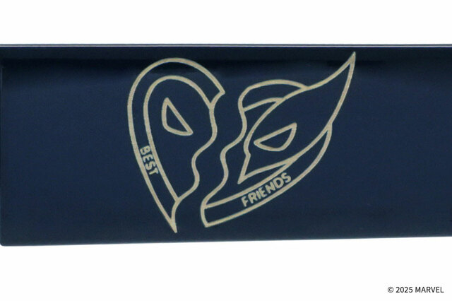 メガネ ¥12,200|Zoff「MARVEL COLLECTION DEADPOOL&WOLVERINE」DEADPOOL&WOLVERINE MODEL