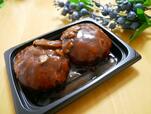 【Butsの煮込みハンバーグ】ソースをしっかり絡めて味わってください