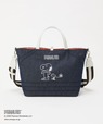 【PEANUTS×russet】リバーシブルトートバッグ　¥33,000　上幅：37／下幅25.5×23.5×13.5cm