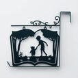 切り絵のようなアイアンドアフック（選べるキャラクター）｜ ￥3,990 （税込）