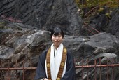 女性僧侶の鷲尾龍華さん／石山寺