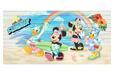 ワイドバスタオル 3,900円|夏の東京ディズニーリゾート「Hello Hello SUMMER!」グッズ|販売店舗:東京ディズニーランド「グランドエンポーリアム」、東京ディズニーシー「タワー・オブ・テラー・メモラビリア」|発売日:2026年6月11日(木)