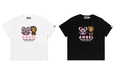 BAPE® X DISNEY ANGEL AND BABY MILO® MINI TEE COLOR: WHITE, BLACK ￥13,200- (税込)【BAPE® × STITCH】