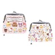 【HELLO KITTY’S SWEETS MARKET -Chocolate lovers-】がまぐちポーチ　1,210円