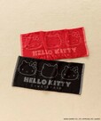 【LOWRYS FARM×サンリオキャラクターズ】フェイスタオル／各1,490 円（税込）カラー展開:ブラック、レッド