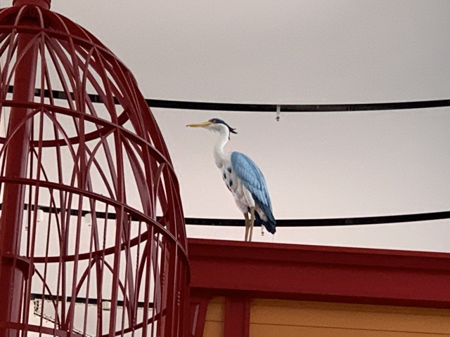 『君たちはどう生きるか』の新しい展示物「青サギ」