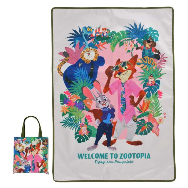 ズートピア2 レジャーシート バッグ入り TROPICAL ZOOTOPIA 2,200円