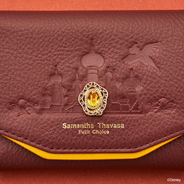 三つ折財布 ￥24,200｜ジャファー｜サマンサタバサプチチョイス「ディズニーヴィランズ」コレクション