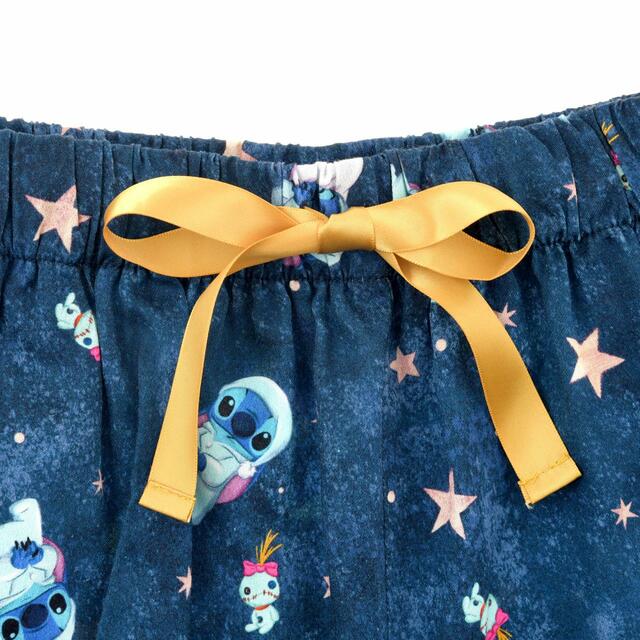 スティッチ&スクランプ 半袖パジャマ ブルー L Disney Stitch&Scramp OHANA LIFE 6,930円