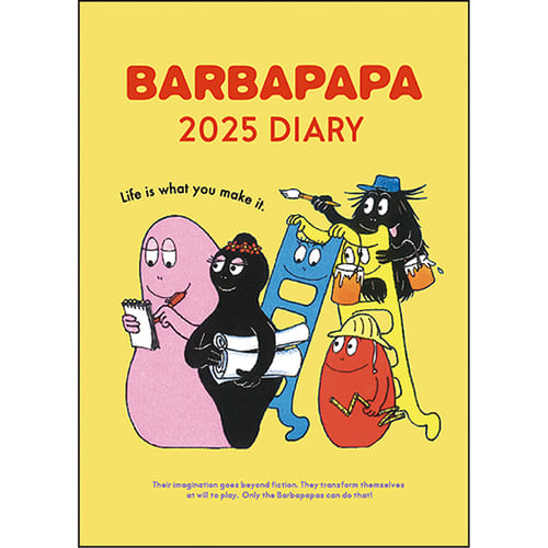【ハンズのおすすめ手帳2025】グリーティングライフ　バーバパパ手帳　B6　1,760円