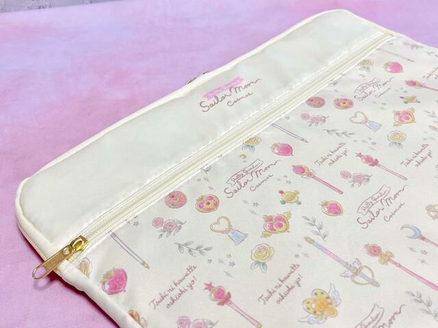 【3COINS×セーラームーン】お色は淡いイエロー。淡いパステルカラー貴重なので大人も持ちやすい！