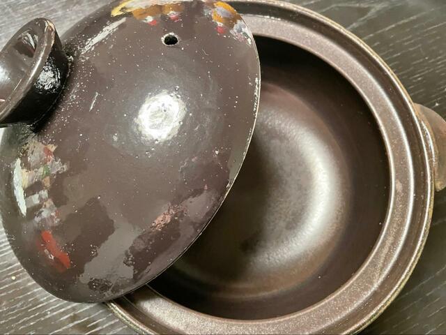 【無印良品　土鍋】土鍋で作れば食べている途中に冷める心配もなし