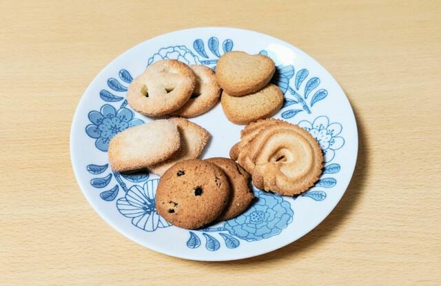 【コストコ カレンズ ダニッシュクッキー 908g 1488円】風味や食感が異なる5種類のクッキーを食べ比べ