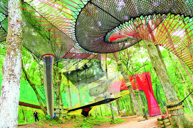 フランス、イギリスに次いで、日本初上陸のファンモック施設