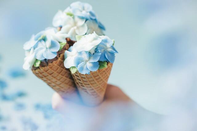 【BEB5土浦 by 星野リゾート】ネモフィラの花束をイメージしたオリジナルスイーツも登場♪