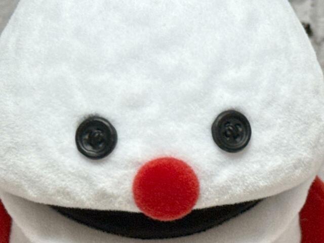 【セブン-イレブン　パペットスンスンHappy Bag】ボタンでできたお目目もしっかりと再現されており感動！