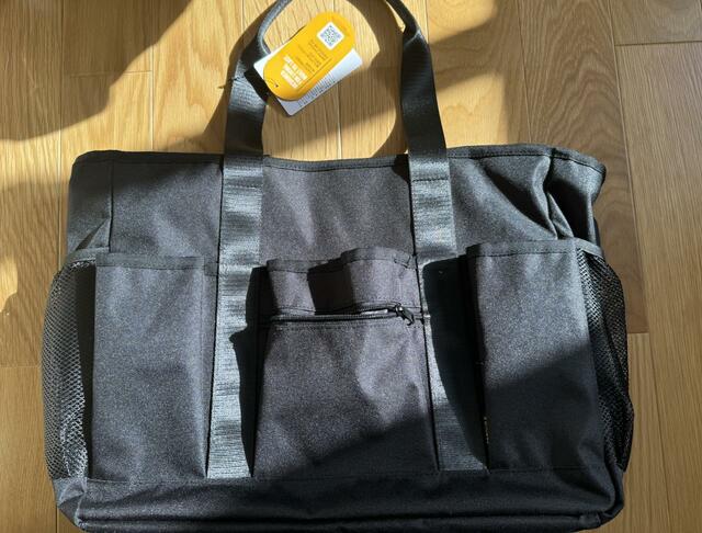 【ワークマン マルチポケット トートバッグ】大量のポケット付きで大容量なのに税込1,900円とお手頃価格！