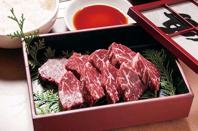 神田・厳選「肉ランチ」／肉家焼肉ゑびす本廛　ダブル!! ハラミ定食 1000円