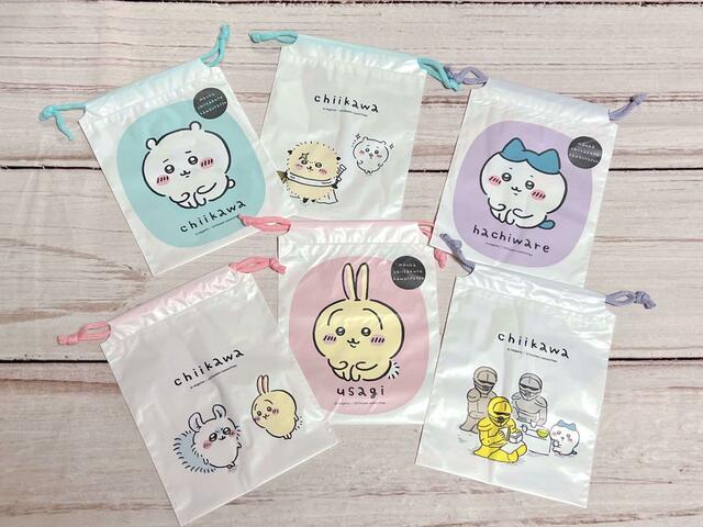 【ちいかわ100円雑貨】カラー展開もかわいいですね♡