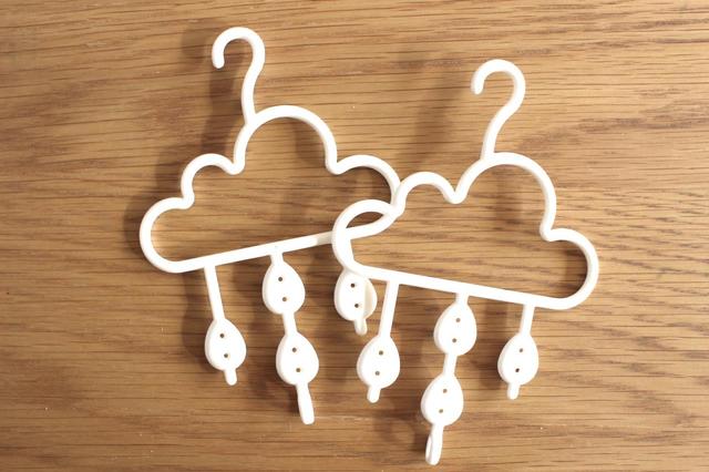 【キャンドゥ】アクセサリーハンガー クラウド／100円