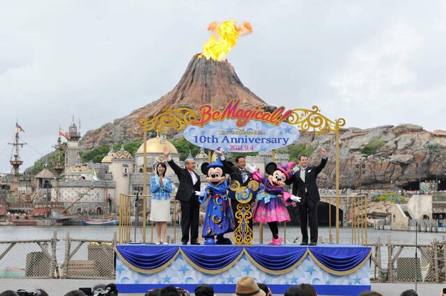2011年9月4日「東京ディズニーシー」開園10周年