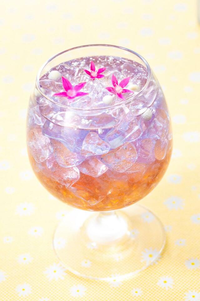 “ダッフィー＆フレンズのウィッシング・ウィングス”スペシャルドリンク 1,600円｜東京ディズニーシー・ホテルミラコスタ 中国料理レストラン「シルクロードガーデン」