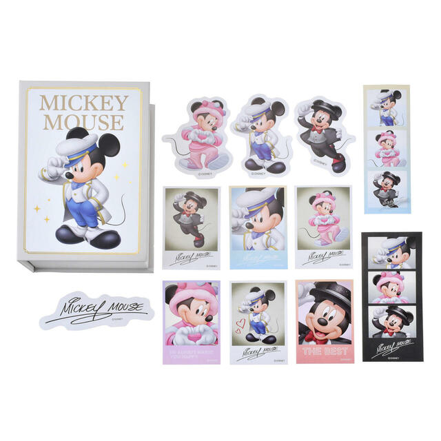 ミッキー シール・ステッカー ボックス入り HAPPY BIRTHDAY MICKEY 1,400円
