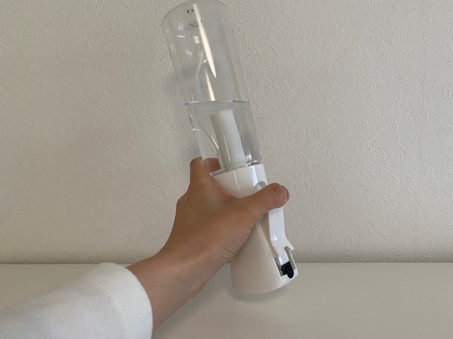 【カインズ 高機能スプレーマイクロミスト】逆さ対応…ではない模様