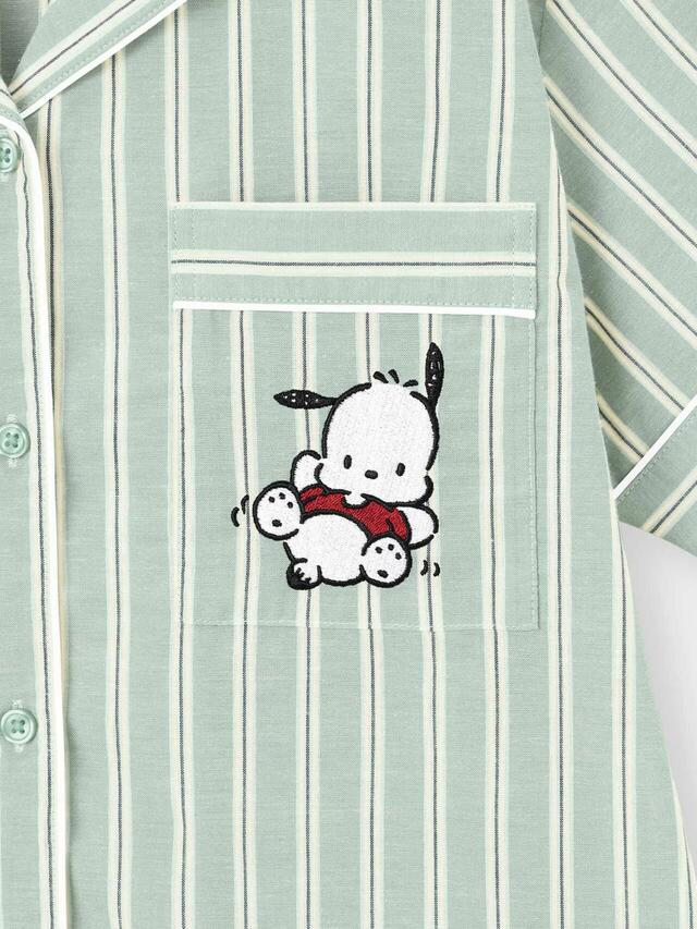コットンパジャマ(半袖&ショートパンツ) ¥2,990｜GU「サンリオキャラクター」コレクション