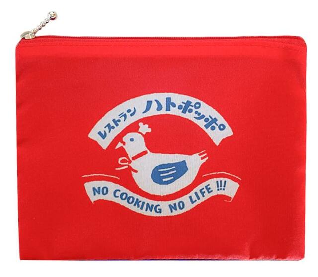 『レトロ日記グッズ』エコバッグ（収納ポーチ）サイズ：約 W160×H115mm