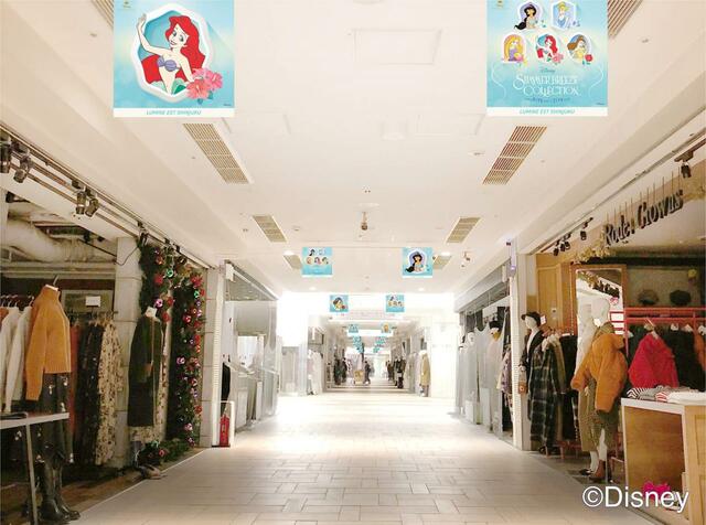 ディズニープリンセス×ルミネエスト新宿「SUMMER BREEZE COLLECTION」