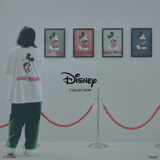 【Disney / ディズニー】別注 〈ミッキーマウス〉Tシャツ金額　6,490円(税込み)