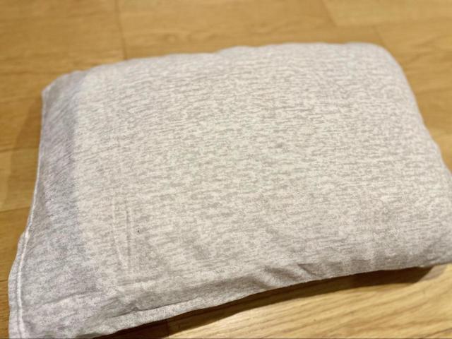 【ニトリ　枕カバー(NクールSP GY 23NC2)】過ごしやすい夜はパイル生地面がおすすめ