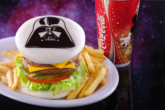 Darth Vader Burger Combo