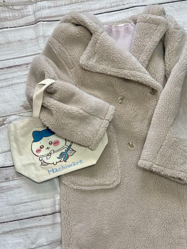 ボアコートに合わせてもかわいい！