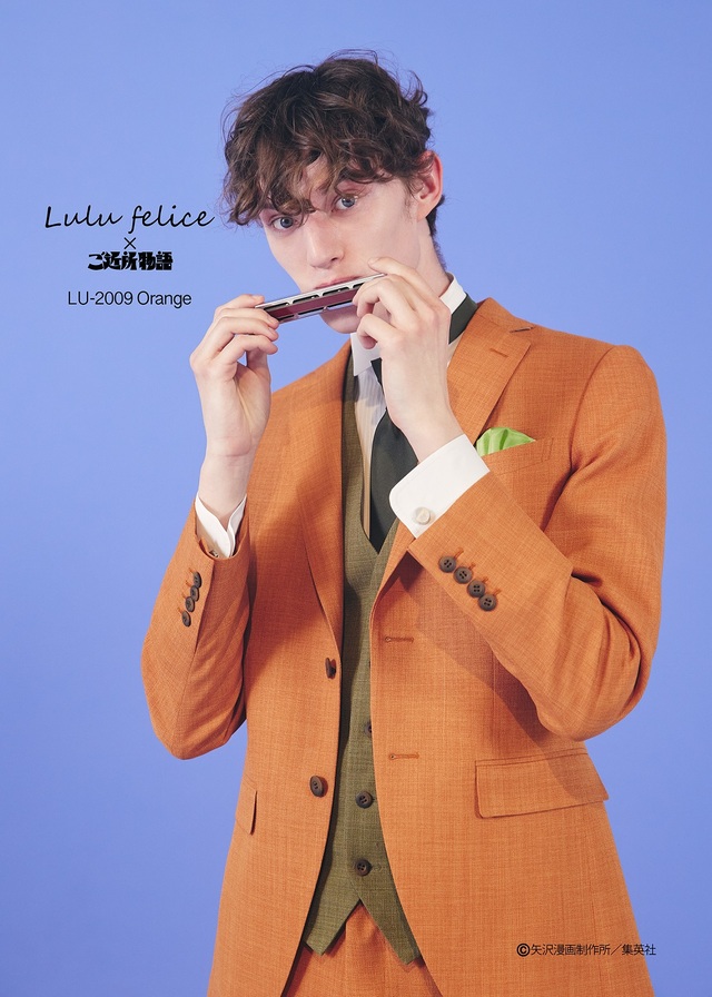 「Lulu felice×ご近所物語」新作ウェディングドレス　LU-2009_Orange