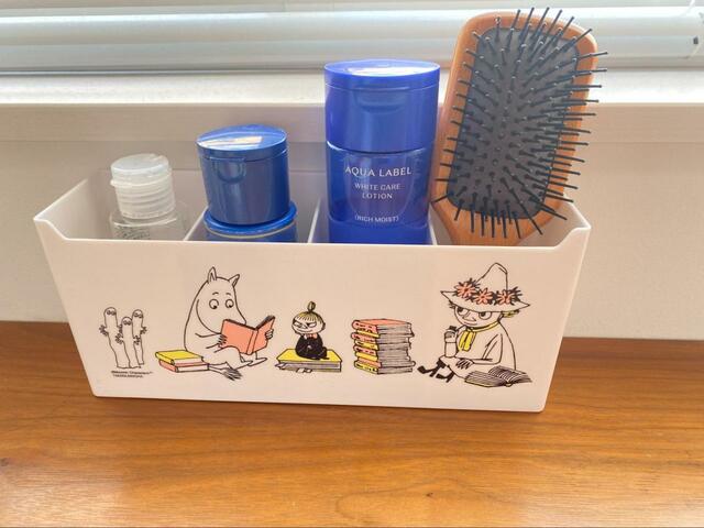 【宝島社　MOOMIN マルチに使えるマグネット収納ボックス 2個セット BOOK 】以前より取り出しやすくなりました