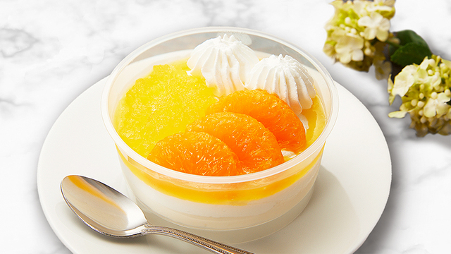 きらきらみかんパフェ