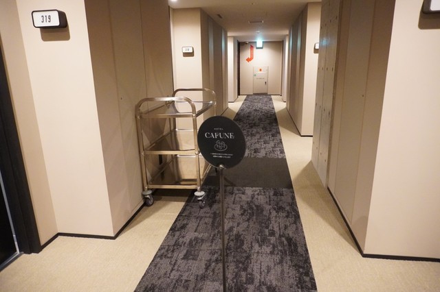 【HOTEL CAFUNE】ホテル3階の6部屋がHOTEL CAFUNEのスペース