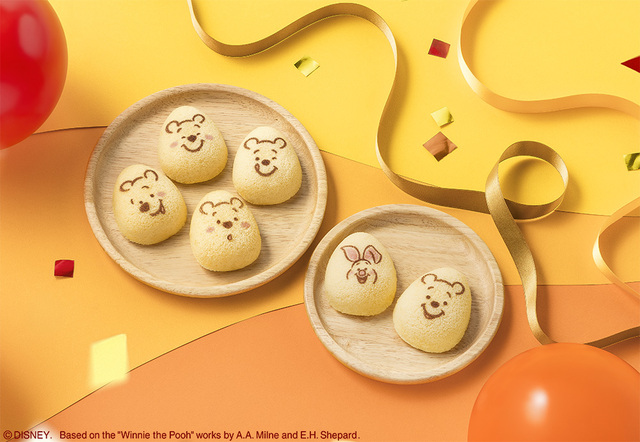 くまのプーさん/はちみつケーキ 4個入 880円、8個入 1,780円｜Disney SWEETS COLLECTION by 東京ばな奈
