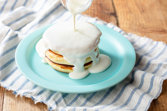 究極の生クリームのミルクパンケーキ