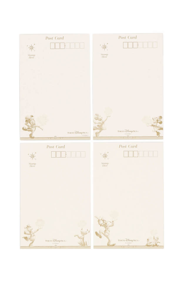 ポストカードセット 1,000円｜サイズ：縦約15×横約10cm、4枚セット