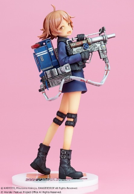 重機＋美少女アレンジ！ワンフェス公式キャラクター「ワンダちゃん」新