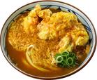 鶏天カレーうどん