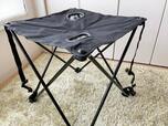【ダイソー コンパクトテーブル(ブラック)】550円でこのクオリティ!