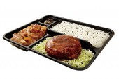 生姜焼き＆チーズINハンバーグ弁当
