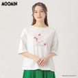 【イオンSELF+SERVICE×ムーミンコラボグッズ人気ランキング 3位】「ムーミンプリントTシャツ」3,278円(税込)