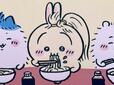 ポニーテール姿のうさぎ。ファンの人気が高い姿です