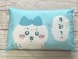 【ファッションセンターしまむら】ハチワレカラーのブルーが基調になっている枕です♪